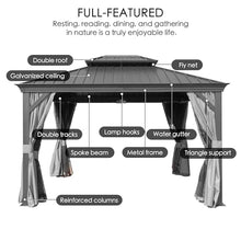 Kozyard Alexander 12' X 16' Hardtop Gazebo Gray