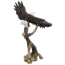HI-LINE Majestic Eagle Perched Statue