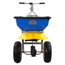 Spyker Winter Weather De-Icing Kit Ergo-Pro Spreader with Handheld Spreader Blue