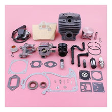 DYHZLBM 48mm Cylinder Piston Carburetor Ignition Coil Gasket Kit Fit for 034 036 Ms360 Ms340 Chainsaw Engine Parts with