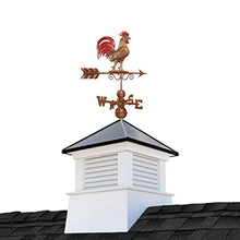 Good Directions 26" Square Manchester Vinyl Aluminum Roof Weathervane White/Red/Black