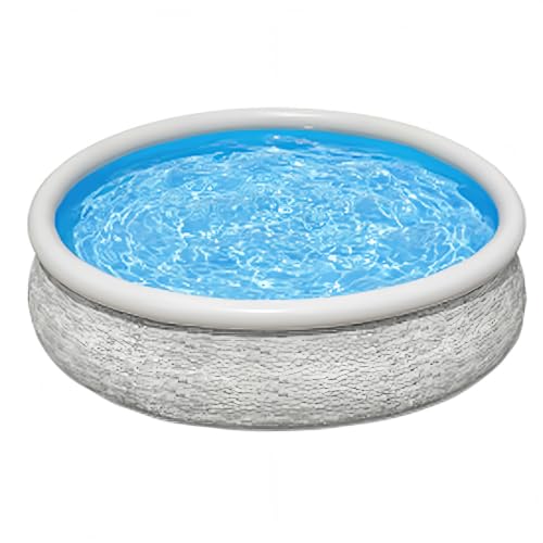 12' x 30" Round Inflatable Swimming Pool Set
