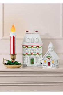 SODEF Decorative LED Lighted Candle 7.1 x 6.7 x 15 in | Multicolor | One Size | Plastic | Flameless Ambiance Decor for Home, Parties, Holidays - 7.1x6.7x15 in