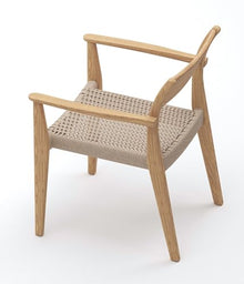 WholesaleTeakFurniture Qty 4 - Grade-A Teak Wood Luxurious Solo/Single Amilo Stacking Arm Chairs #26AMAA