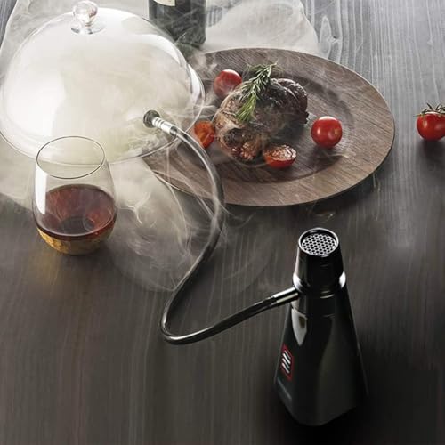 Cocktail Smoker Kit, Smoking Gun, Portable Smoke Infuser Multi-Purpose Food Smoker, Battery Operated,Make Cocktail, Salmon, Beef, Etc