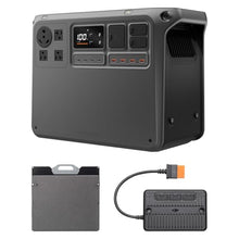 DJI Power 2000 200W Foldable Solar Panel Combo, 2048Wh LFP Battery