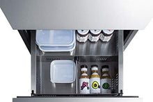 Summit 24” Two Drawer Refrigerator, Panel Ready* - ADRD24PNR