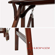 KYTGFH Patio Swing Porch Hang Club Bench Chair,Outdoor Patio Swing with Stand,Rocking Chair Garden Swing Outside Furniture Wooden Patio Swing Outdoor Lounge Chair