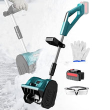 Home Electric Snow Shovel, Compact Handheld Snow Removal Equipment Outdoor Snow Thrower, 3-Way Chute Control, Cleaning Width Up to 30 cm, for Yard/Farm/Property 4500mAh-1battery