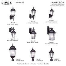 Livex Hamilton 4 Light Outdoor Post Fixture Bronze