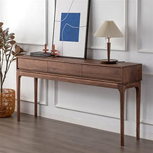 Buddha Altar Table North American Black Walnut Wood Porch Cabinet, Solid Wood Porch Table Table, Foyer Side Cabinet, Long Strip Table, Nordic High Foot Table Buddha Altar Support Table (Colo