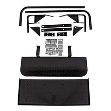 7BLACKSMITHS Rear Back Seat Kit for EZGO TXT Golf Cart Black