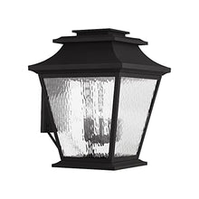 Livex Hathaway 5-Light Outdoor Wall Lantern Black