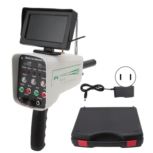 Professional Underground Metal Detector for Gold,Silver,and Copper,30m Depth and 1000m Range,Ideal for Treasure Hunting and Professional Use
