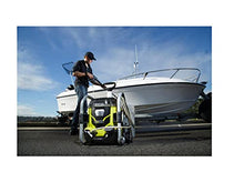 RYOBI RY40PW01DG9 1,500 PSI 1.2 GPM 40-Volt Cold Water Cordless Electric Pressure Washer with Two 5.0 Ah Batteries and Charger Included