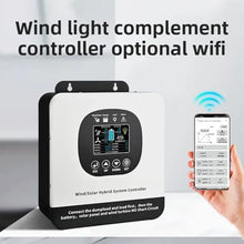 96V,10000W 60A 120A WiFi Remote MPPT Solar Charge Controller, 24V-96V Adaptive LCD Display Home Energy Storage Control System for Roofs