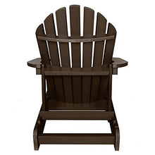 Highwood Hamilton Folding and Reclining Adirondack Chairs 2-Piece Set Weathered Acorn