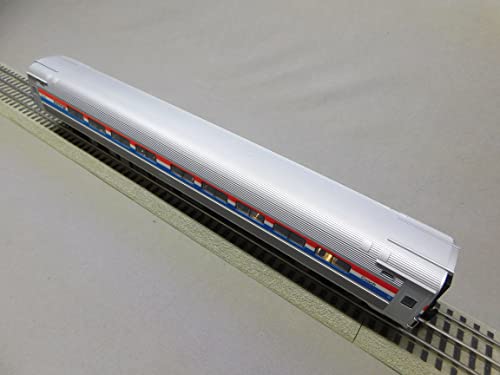 Lionel AMTRAK Amfleet Phase III Passenger Coach Car 2 Pack O Gauge Silver