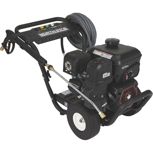NorthStar Gas Cold Water Pressure Washer, 3,600 PSI, 3.0 GPM