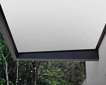 Palram - Canopia Sophia 1600 5' x 3' Door/Window Awning, Gray/Mist