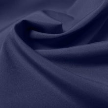 9' x 12' Double Top Deluxe Rectangular Lighted Cantilever Umbrella,Navy