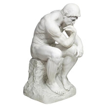 Design Toscano KY1335 Rodin's Thinker Man Statue, Estate, 25 Inch, Polyresin, Antique Stone
