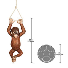 Design Toscano Pongo, the Hanging Baby Orangutan Statue