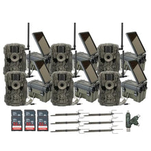 Stealth Cam 36MP Fusion Max Cellular Trail Camera Bundle with Solar Power Pack, Mount Stick, 32GB Memory Card & USB Reader