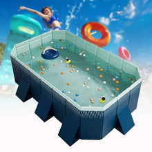 Foldable Swimming Pool for Large Dogs Quick Drainage Ground Kids Puppy Outdoor Bathing Tubs for Camping Backyard Garden,3m