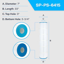 SpiroPure Pool Filter for PJAN145 Jandy CL580 CV580 C-7482 FC-0820 (4 Pack)
