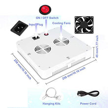 Led Grow Lights Spectrum Grow Lamp Square 300W Led Plant Growth Lamp High Power Full Spectrum Plant Fill Light