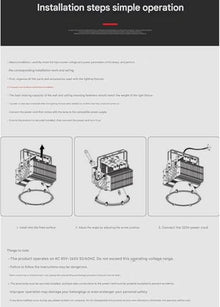 bleslin 2000W High-Power LED Tower Crane Light, Outdoor High Brightness for Construction Sites and Plazas, Waterproof Courtyard Spotlight，Searchlight/floodlight(3000W)