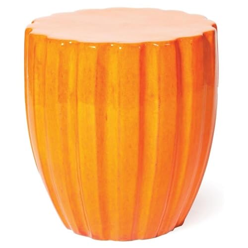 Afuera Living Modern 18" Stool Tuscan Orange