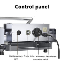 Commercial Automatic Hamburger Grilling Machine, Double-Deck Small Electric Hamburger Oven, Hamburger Shop Machinery Equipment, Can Bake 24 Slices at a Time