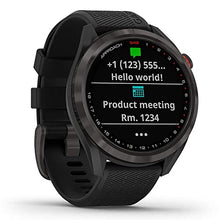 PlayBetter Garmin Approach S42 Golf GPS Watch Gunmetal/Black