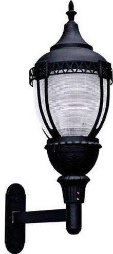 Dabmar Lighting Powder Coated Cast Aluminum Wall Light Fixture Black