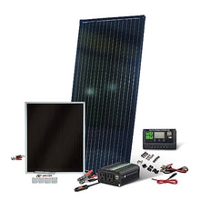 Nature Power 215 Watt Complete Solar Panel Kit with 400 Watt Power Inverter, 15 Amp Charge Controller and Bonus 7 Watt Solar Trickle Charger