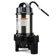 Aquascape 29495 Tsurumi 8PN Pump 50PN2.75S Solids Handling Skimmer Pondless Waterfall Vault Vertical 5520 GPH for Pond Water Feature Garden