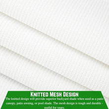Farm Plastic Supply - White Shade Cloth - 50% - Mesh Fabric for Fence Privacy Screen, Garden Shade, Mesh Fence Screening, Shade Cloth Rolls, Wind Screen, White Shade Cloth (20' x 125')