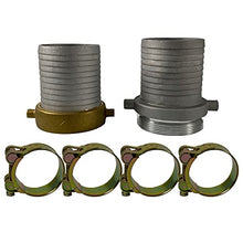 4" IN X 300' Feet Agricultural PVC Lay Flat Discharge Pump Hose Threaded Camlock