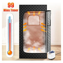 ZDGsrgWRG 2.6’ 5.9’ .6L Portable Folding Personal Steam Sauna Tent Set