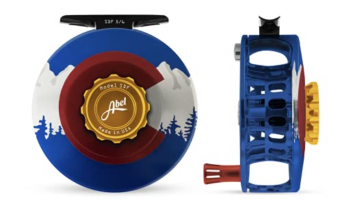 Ed's Fly Shop ABEL SDF Fly Reel Colorado Edition 5/6 WT Red