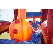 JumpOrange Shadow Obstacle Course Bounce House Inflatable with Blower Piece 6