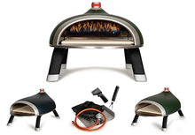 DeliVita Diavolo Outdoor Gas Pizza Oven - Blue, Powered by Propane, Butane or Camping Bottles, Includes Accessories: Folding Shovel, Carry Bag, Temperature Gun and Gas Regulator