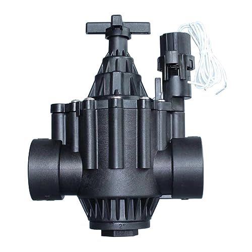 WEITOL 1-1/2" 2" Normally Closed Irrigation Garden Solenoid Valve 220V 12V 24V Nylon Valve for Farm Garden Landscape Irrigation (Color : DC Latching(9-12V), Size : 2 Inch)