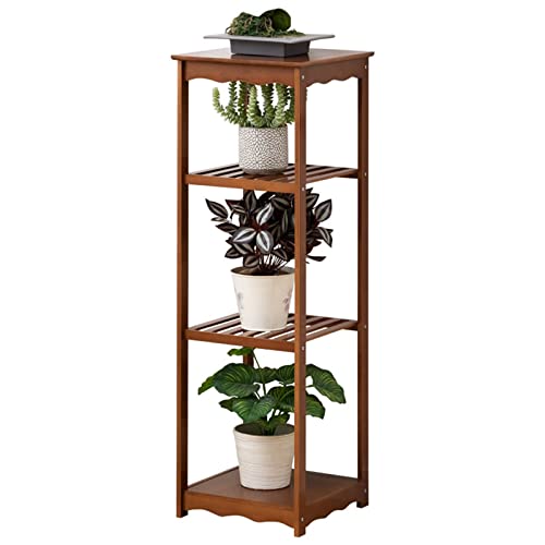 ZOCWJK Plant standPlant Stand F Type Shelving, Simple Balcony Layout, Modern Flowerpot Layer Frame, Iron Art and Meat,