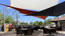 Sentinel Shade Systems Summit Series Shade Sails Square Marrocan Terracotta