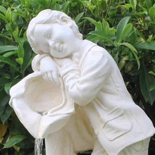 Tabletop Fountain Garden Landscape Water Fountain, Outdoor Garden Balcony Decoration Landscape, Creative Sculpture Landing Pieces Tabletop Water Fountain (B)