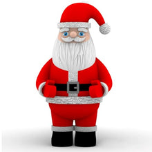 Giant Christmas Inflatable Santa Claus with Gift Bag and Led Lights Blow Up Air Father Xmas New Year Decoration for Outdoor Holiday Event Garden Yard Lawn Party (Red model3, 39ft 12mH)
