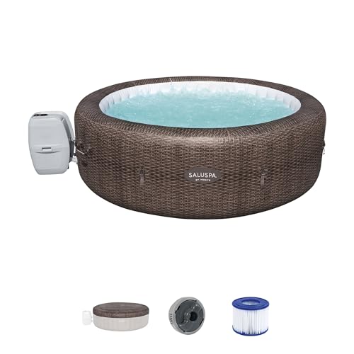Bestway SaluSpa St Moritz AirJet Inflatable Hot Tub 5-7 Person Outdoor Spa